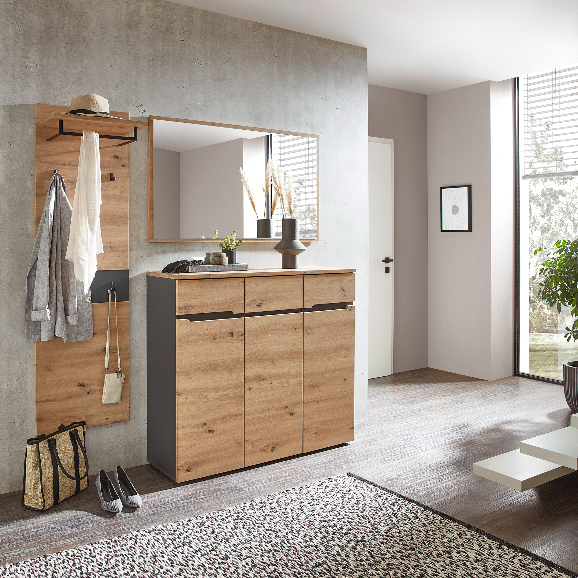 Spiegel - Artisan Eiche - 120 cm