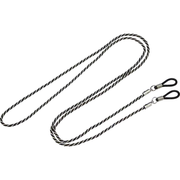BRILLENBÄNDER SCHWARZ / GRAU / METALL SILBER