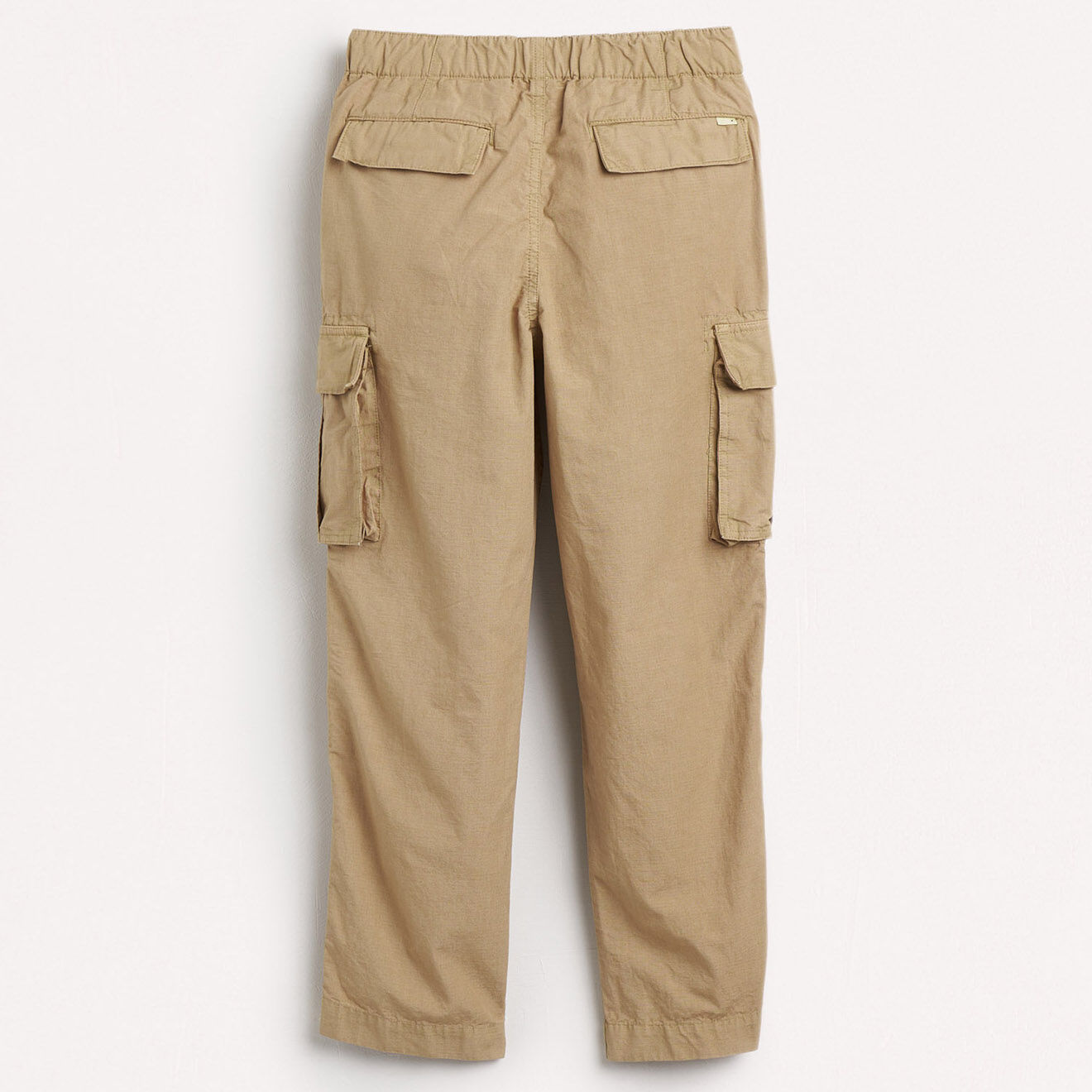 Bellerose Pantalon Cargo en sergé de Coton Pazy beige