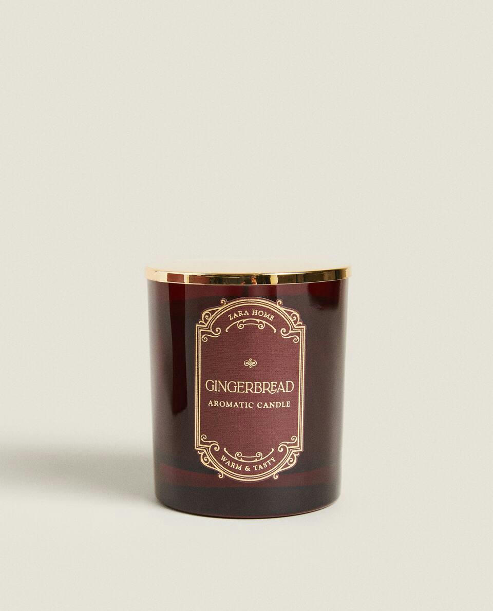 VELAS COM AROMA DE BISCOITO DE GENGIBRE