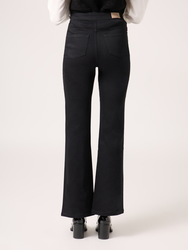 Pantalon 5 poches kick flare