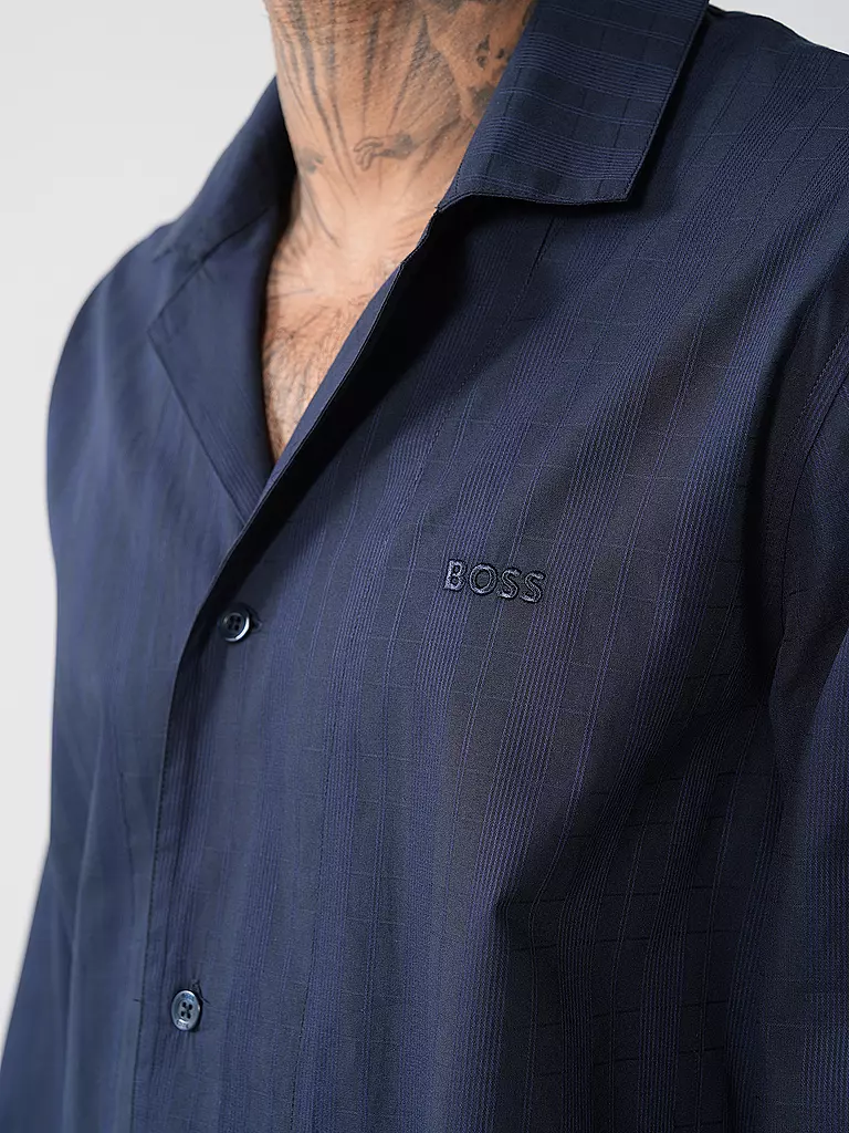 BOSS Pyjama  blau