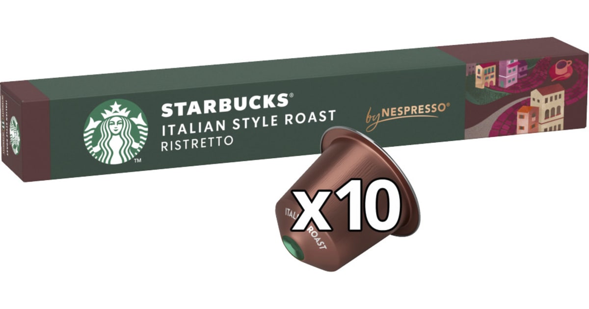 STARBUCKS Italian Style Roast Kaffee 10 Kapseln