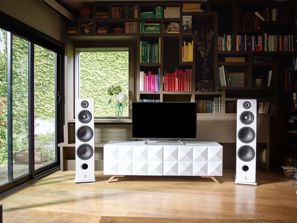 Elipson Prestige Facet HCM 24F6 5.1 Blanc Packs enceintes grand spectacle