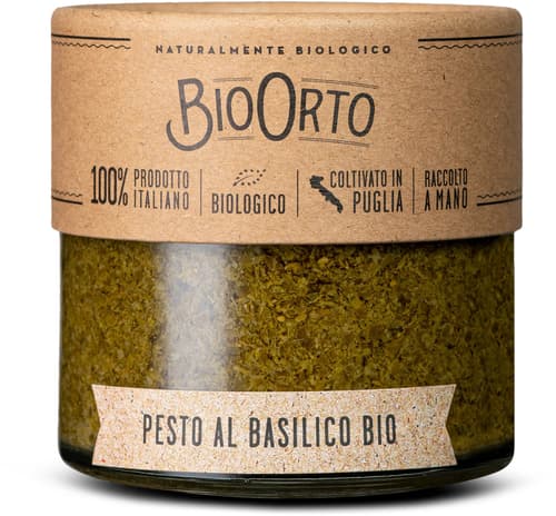 BioOrto Basilikum Pesto