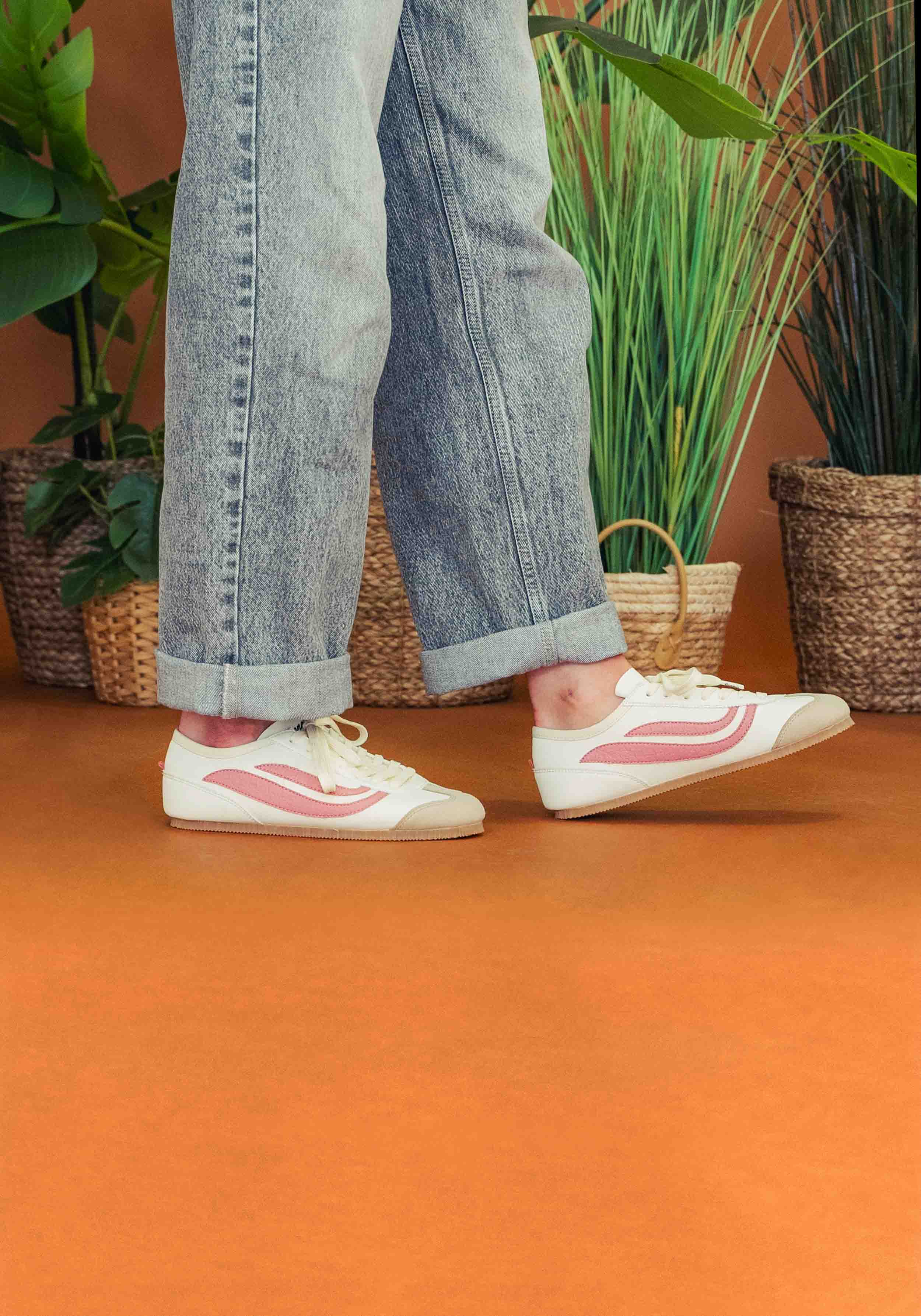 Genesis Sneaker G-Moto Pina Corn Crème/Old Rose