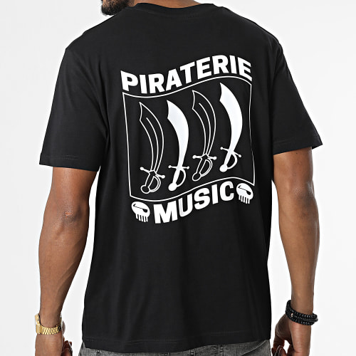 Tee Shirt Oversize Etendard Noir Blanc