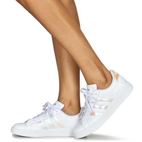 Adidas Sportswear - GRAND COURT 2.0 - Blanc / Iridescent
