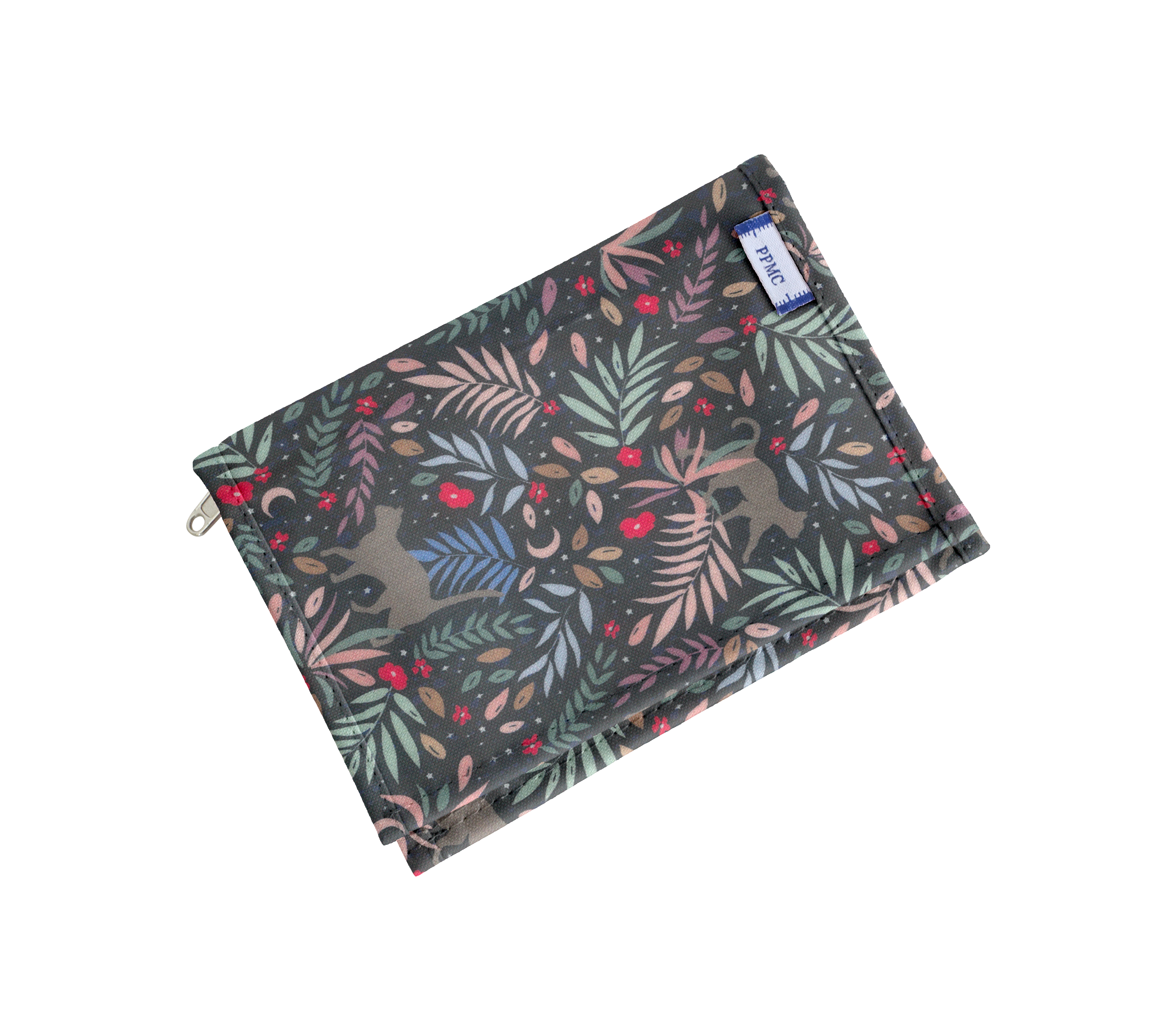 Portefeuille Compact Nuit Féline