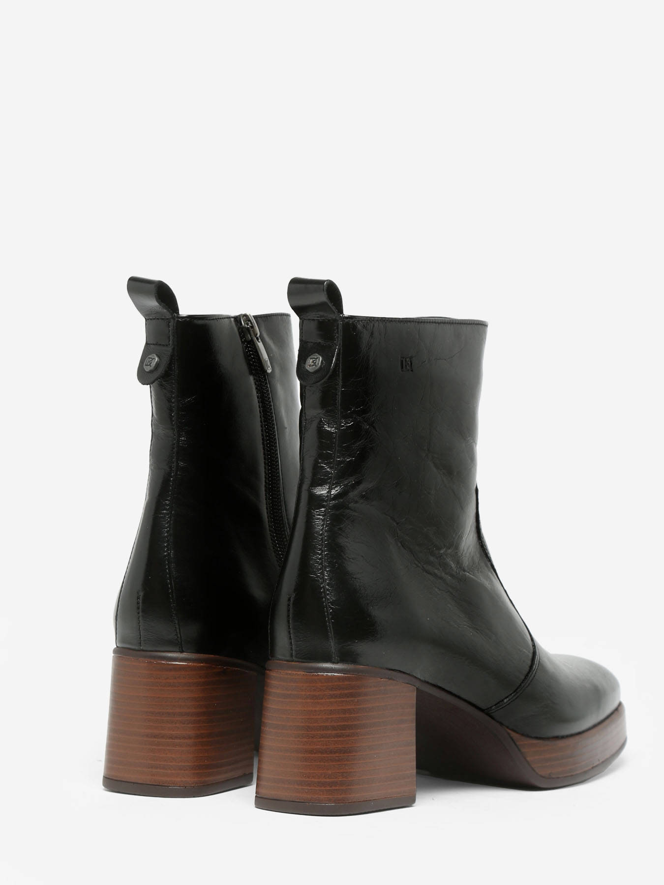 Bottines  talon Cristel en cuir DORKING
