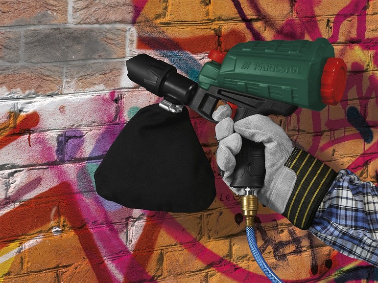 Persluchtzandstraalpistool