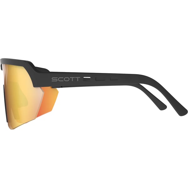 Lunette vélo SCOTT SPORT SHIELD BLACK/RED CHROME