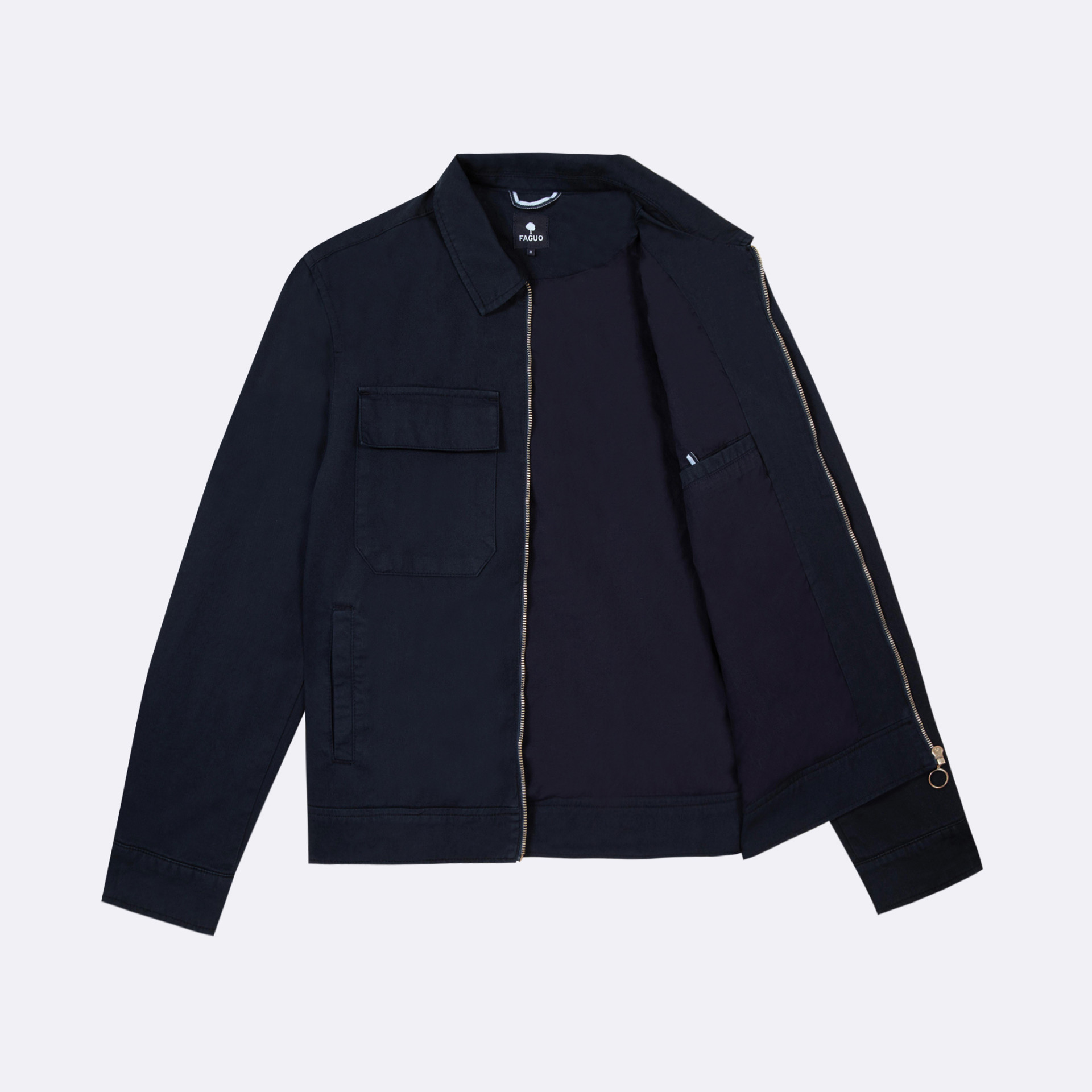 Blouson marine Coton - modèle Bondy