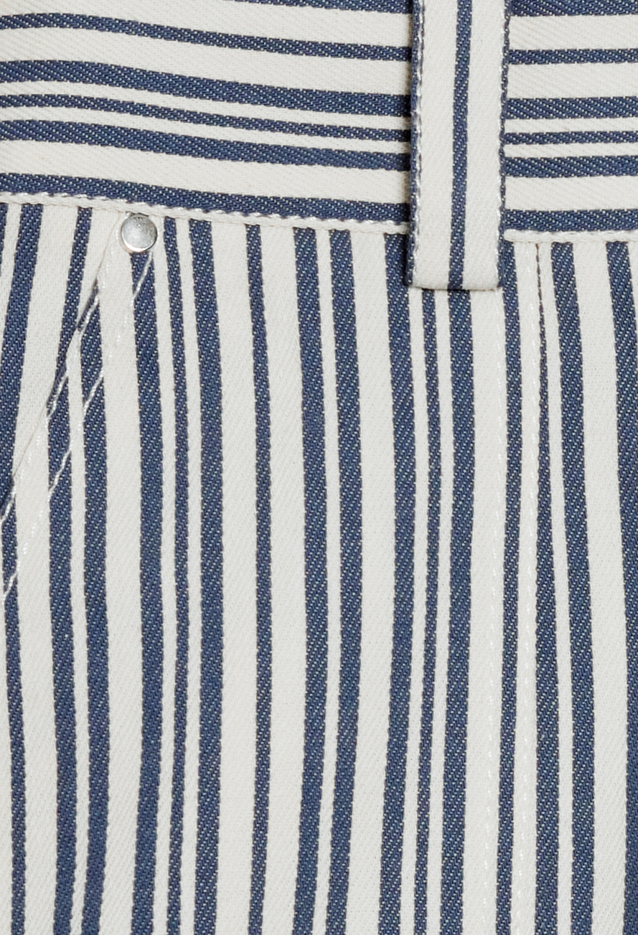 Short raye bicolore