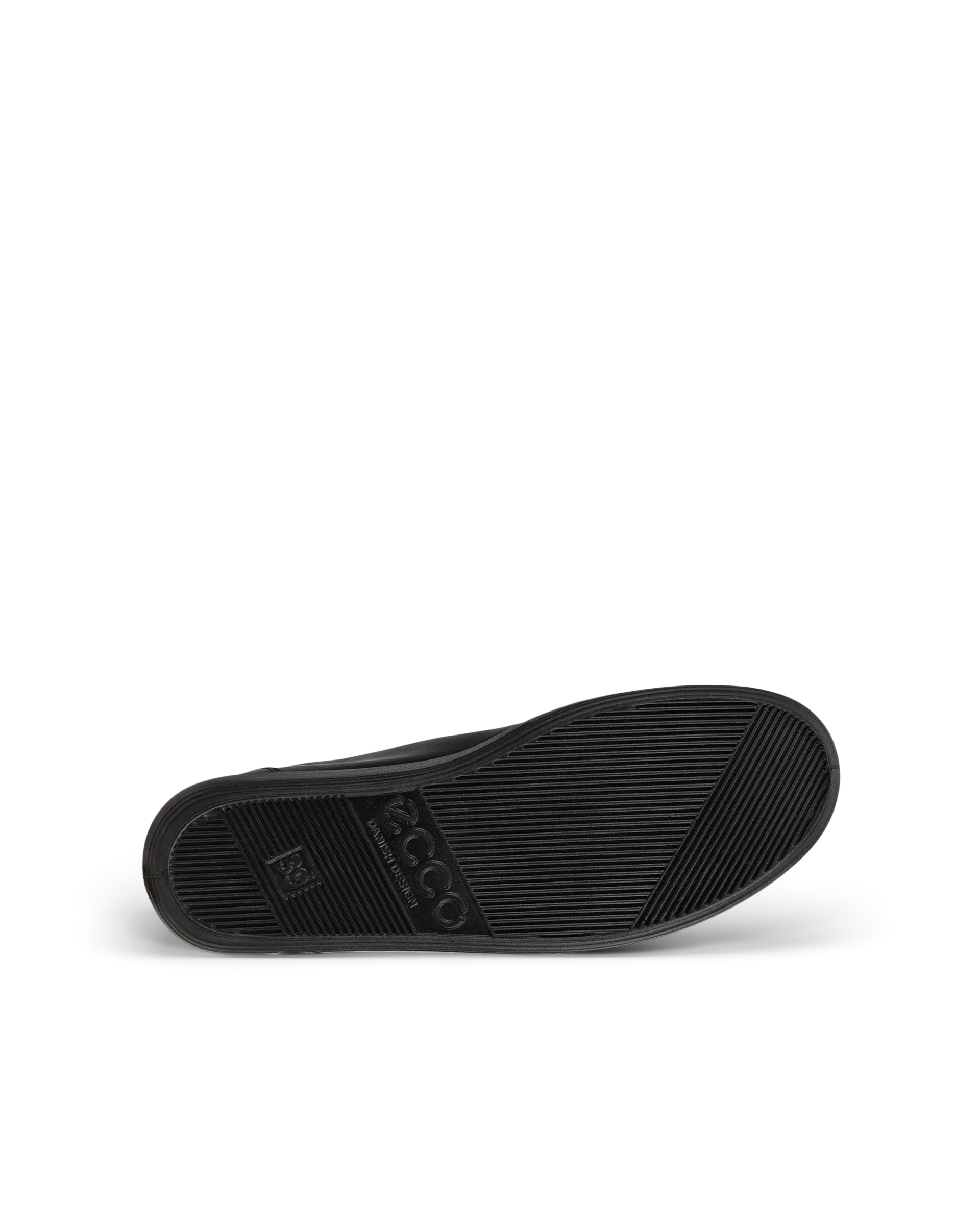ECCO SOFT 2.0 Damen High-Top Sneaker aus Leder Schwarz