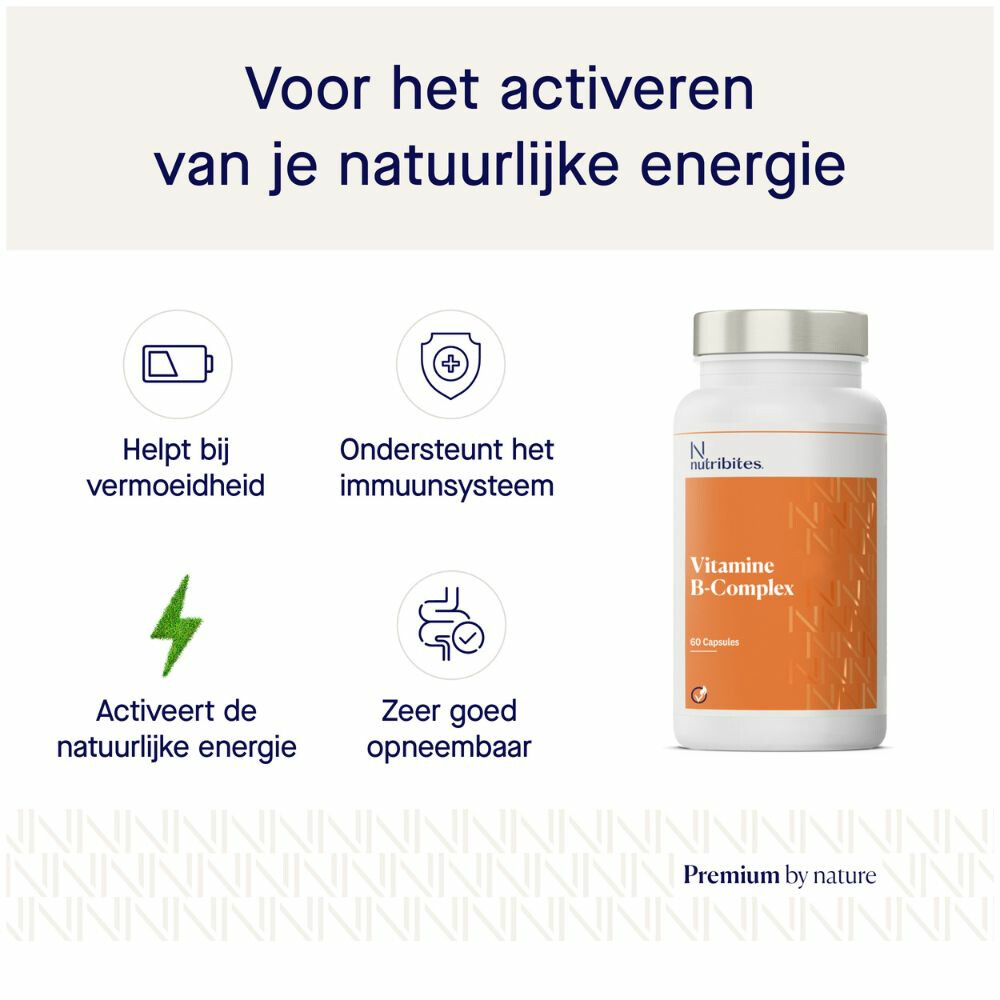 Nutribites Vitamine B-Complex 60 capsules
