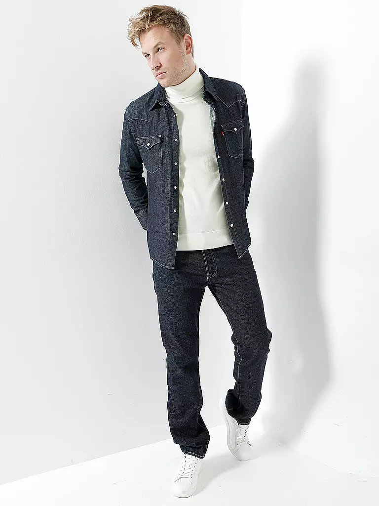 LEVI'S® Jeans Straight Fit 501® Levi's® Original blau
