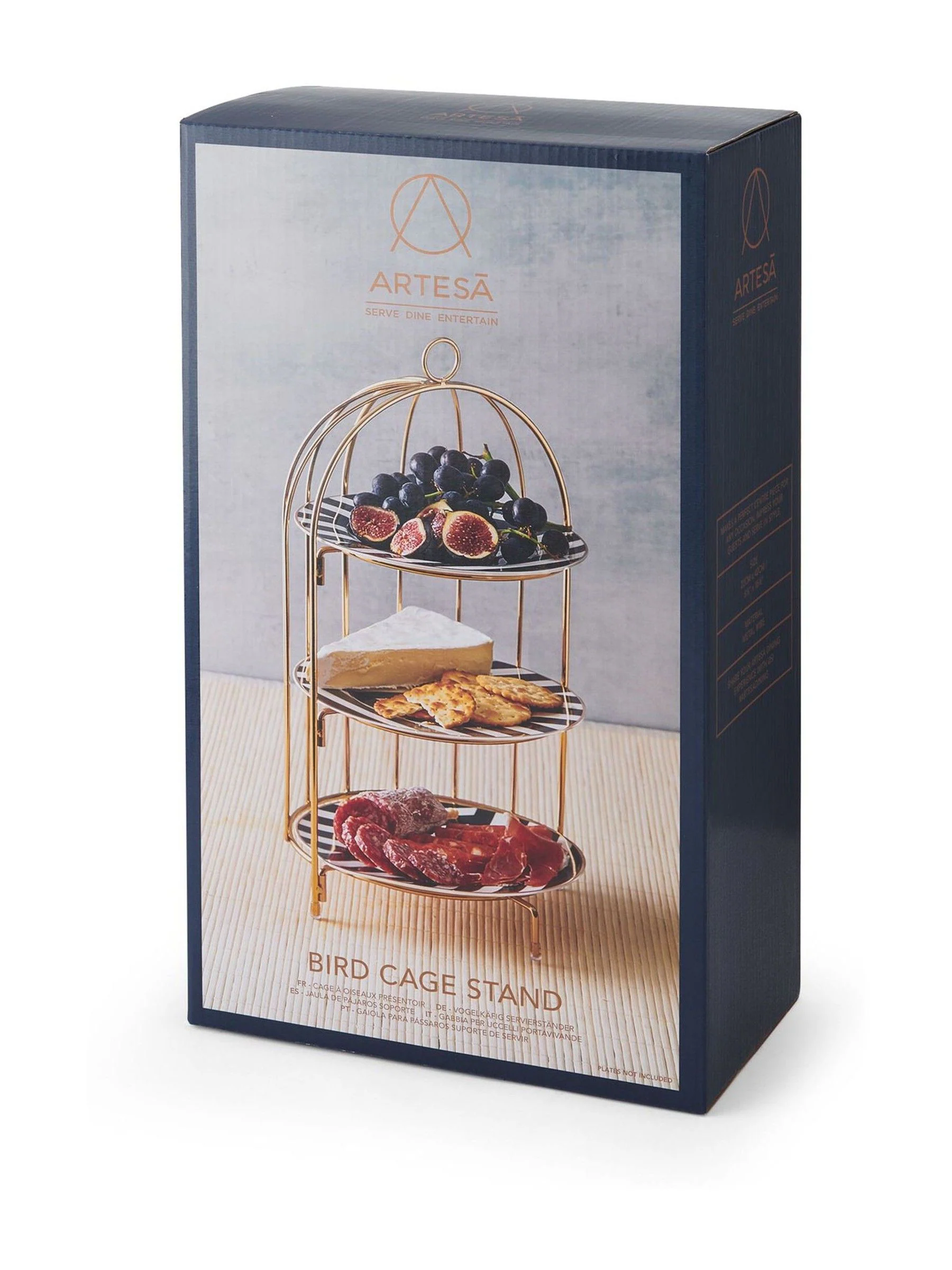 Artesa Bird Cage Afternoon Tea Stand