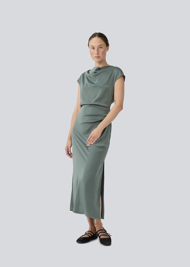 Modström Tailormd dress Balsam green