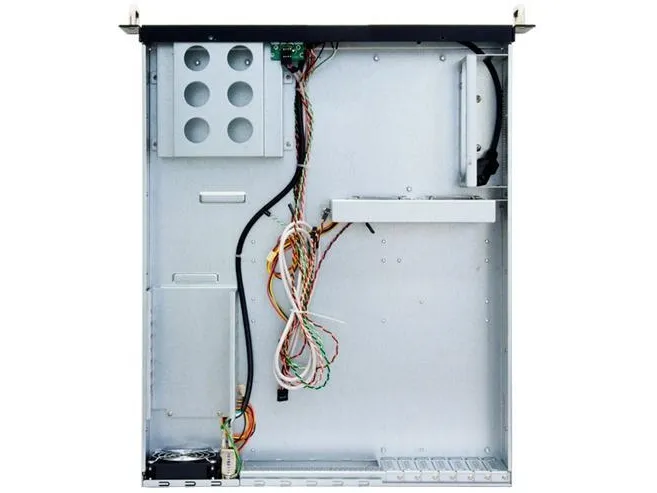 Chieftec UNC-210T-B - Rack-monterbar - 2U - ATX 400 Watt - USB