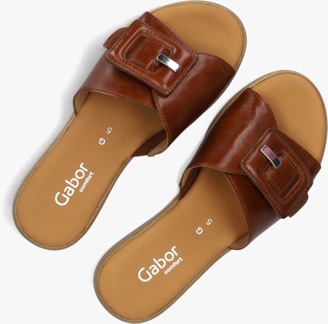 bruine gabor slippers 731.3