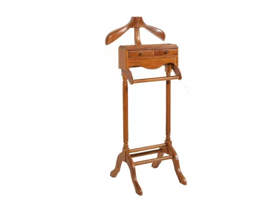 AYAN - Valet de chambre bois Teck marron