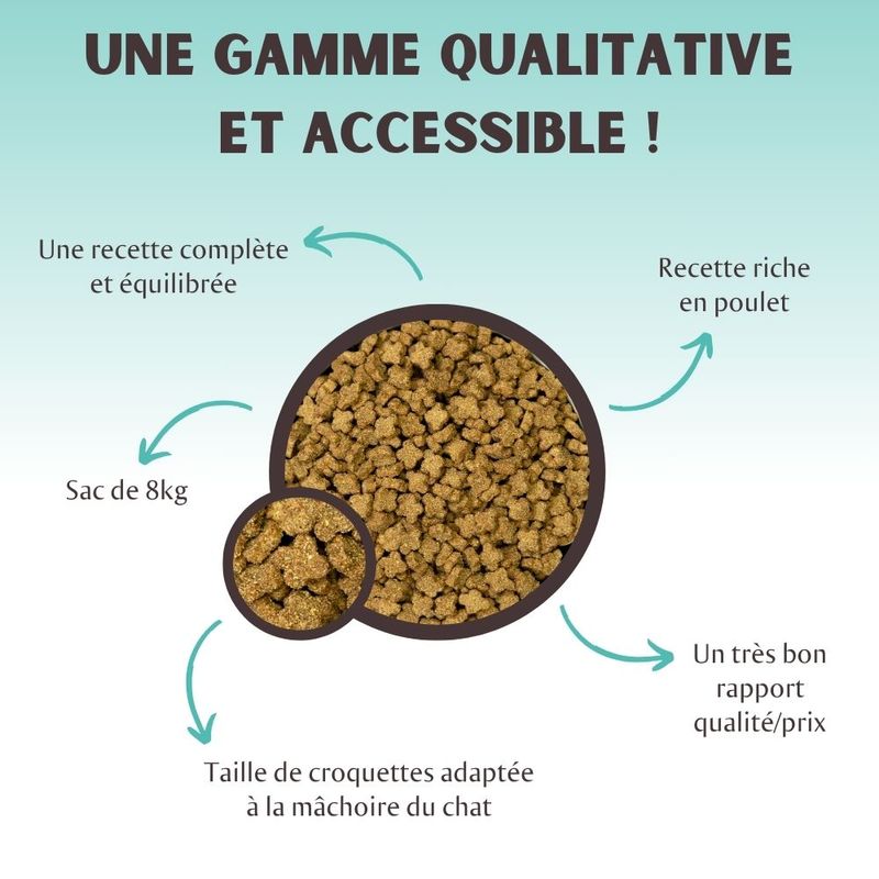 Nutrivet TAO Chat stérilisé poulet