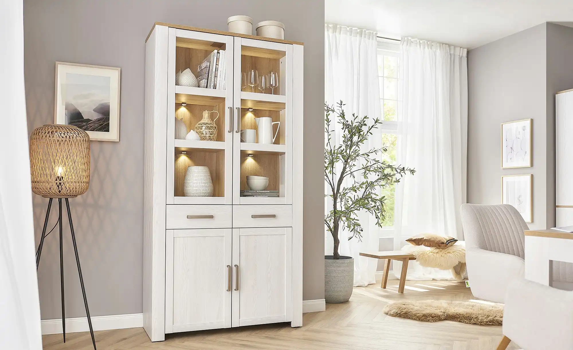 Doppelvitrine Toneo