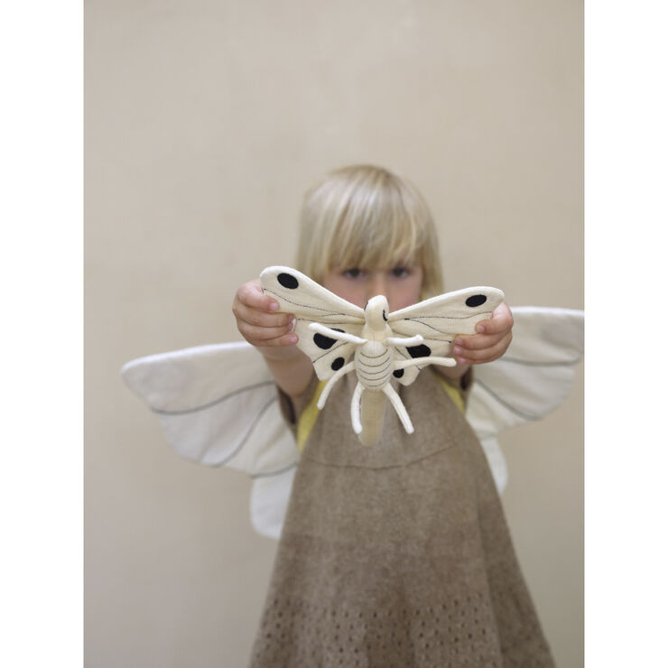 Fabelab Rattle - Butterfly Natural (unbleach