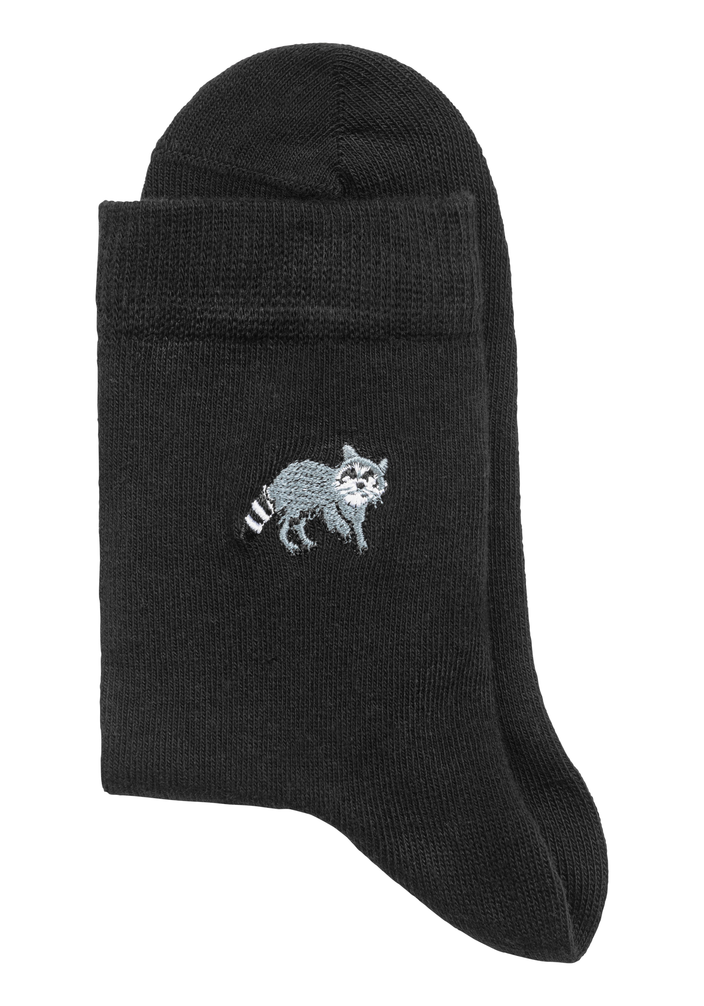 H.I.S Socken Packung, 5 Stk. tlg. mit hochwertiger Stickerei