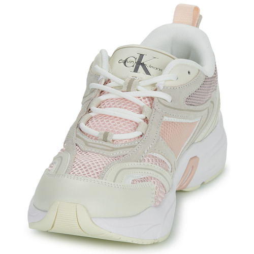 Calvin Klein Jeans - RETRO TENNIS SU-MESH - Beige