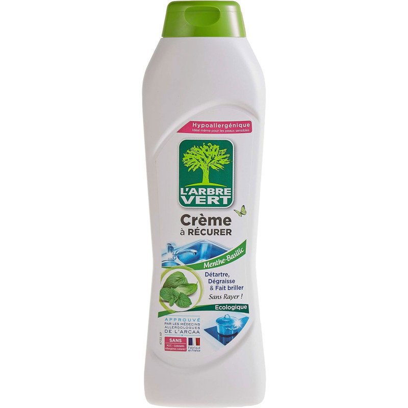 Crème à récurer L'Arbre Vert - Flacon de 500 ml