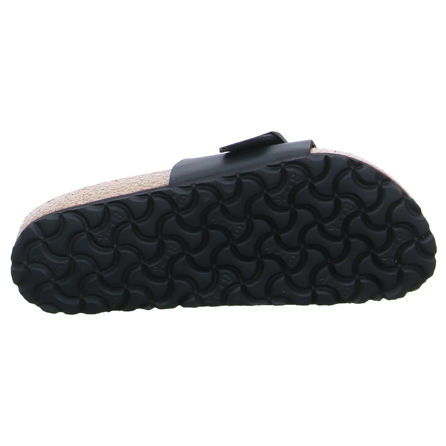 BIRKENSTOCK Bio-Fussbett Schwarz Lederimitat