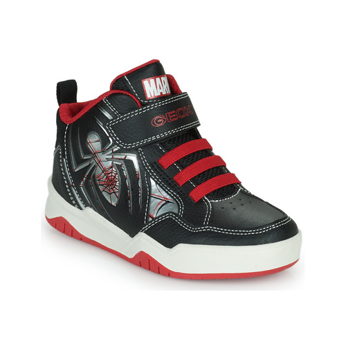Geox - J PERTH BOY C - Noir / Rouge