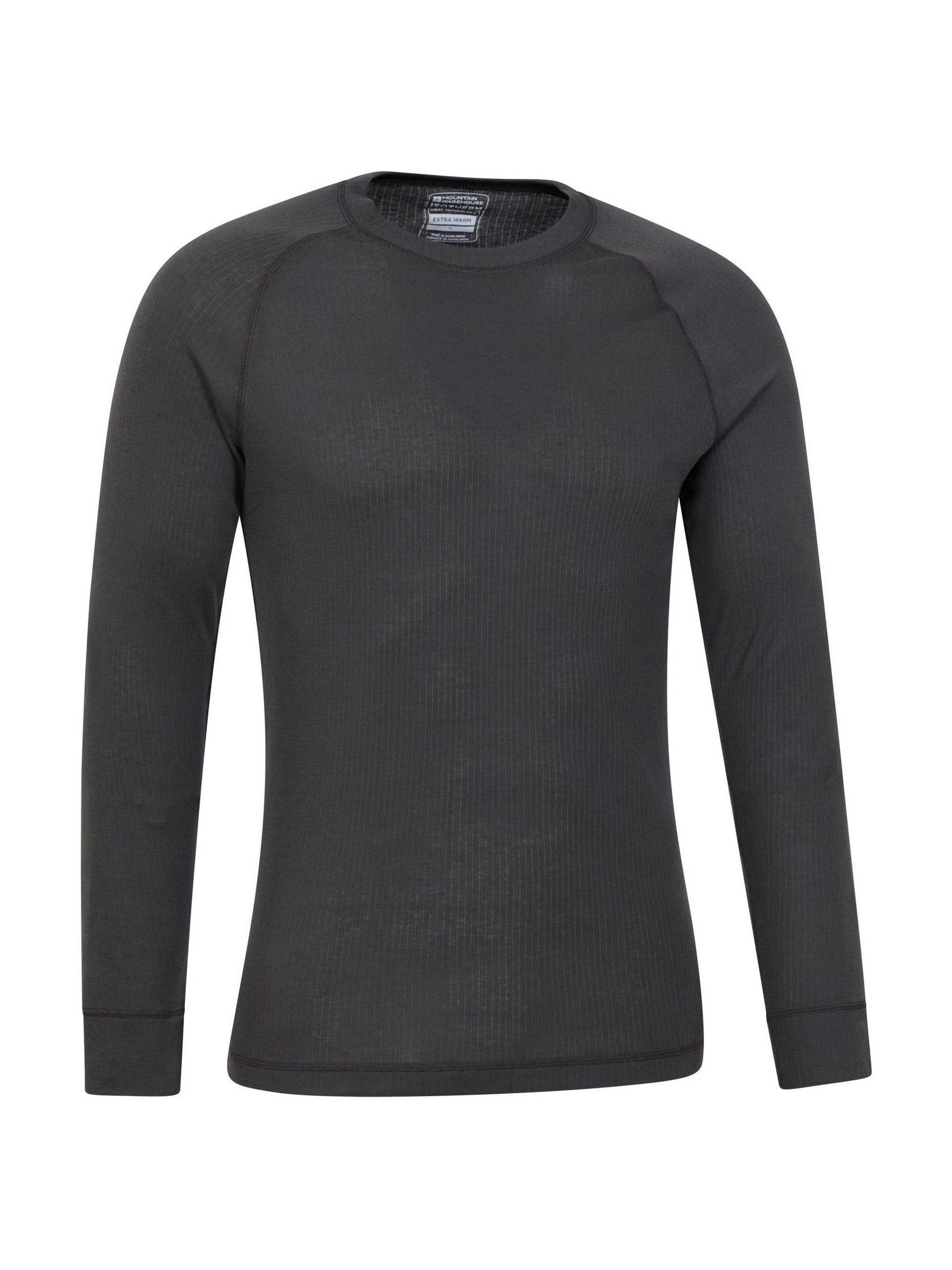 Grijs - Mountain Warehouse - Talus - Thermische herentop met ronde hals