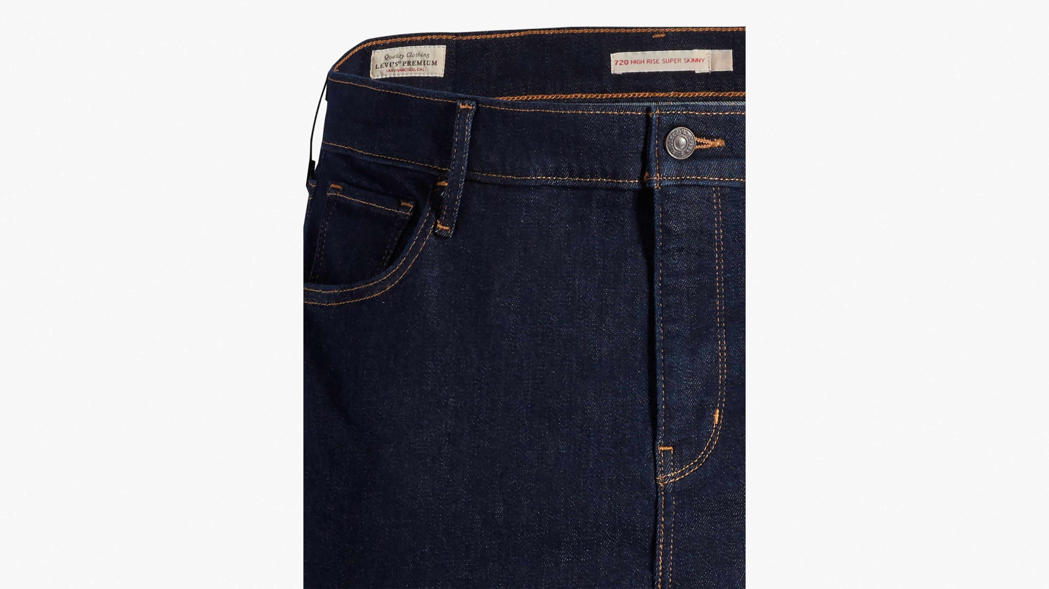 Jean Super Skinny taille haute 720™ (Plus) - Deep Serenity - Bleu