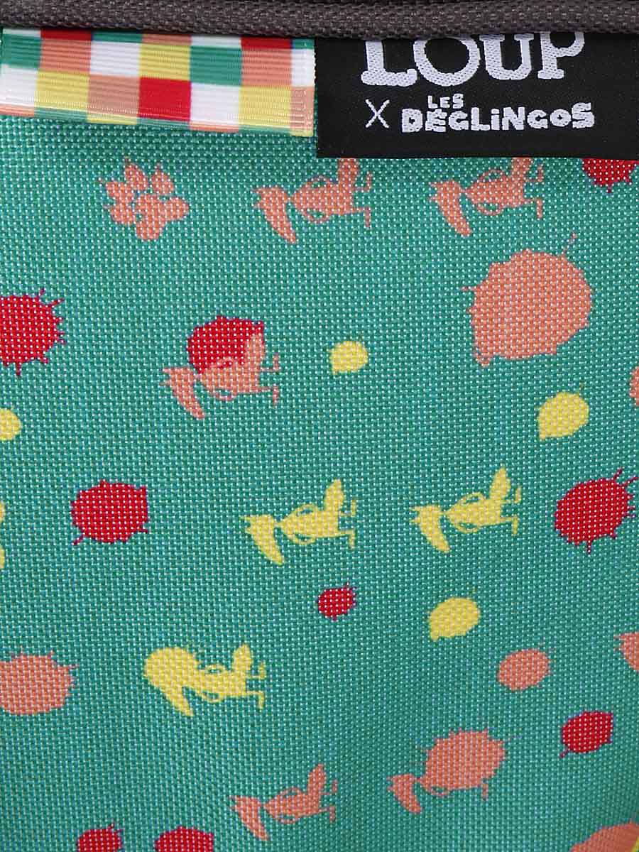 Cartable Loup x Les DÀglingos 32 cm
