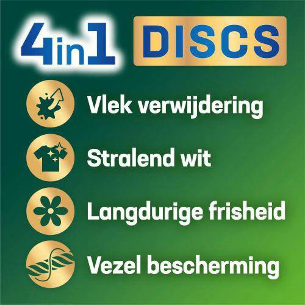 Discs Universal Doy - wascapsules - voordeelverpakking - 5 x 24 wasbeurten - 120 wasbeurten