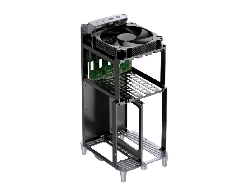 Jonsbo N1 Mini-ITX Kabinet - Grå