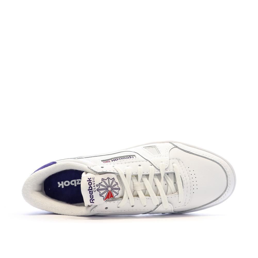 Reebok Baskets Blanc/Bleu Homme Reebok Court GY0081