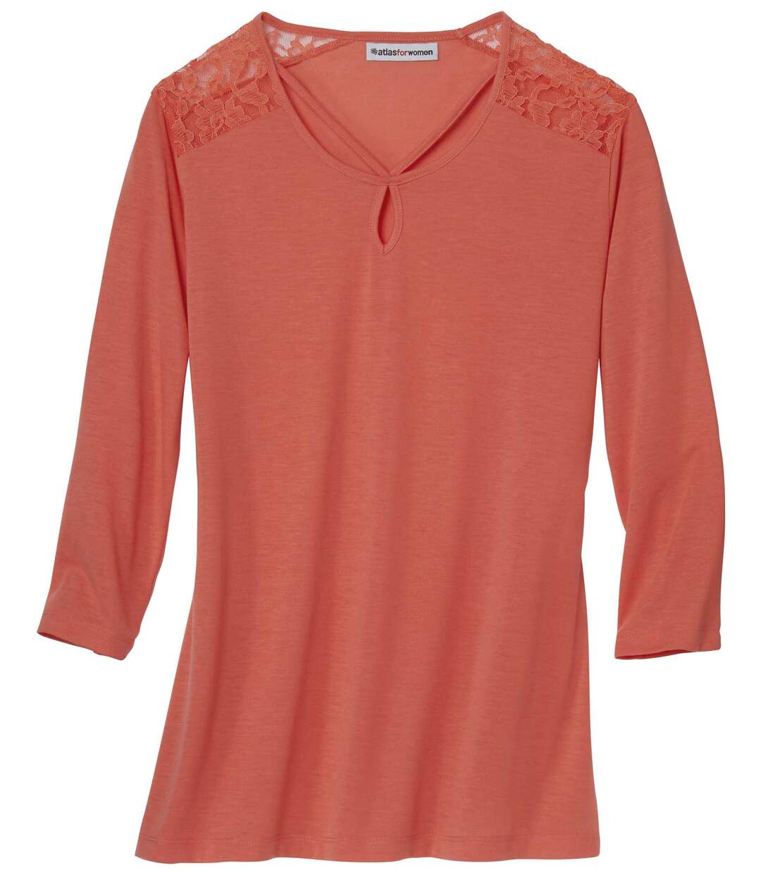 Tee-Shirt Détails Dentelle