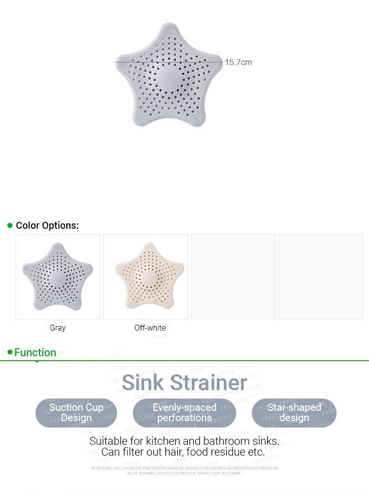 Home Simply - Stervormige gootsteenzeef