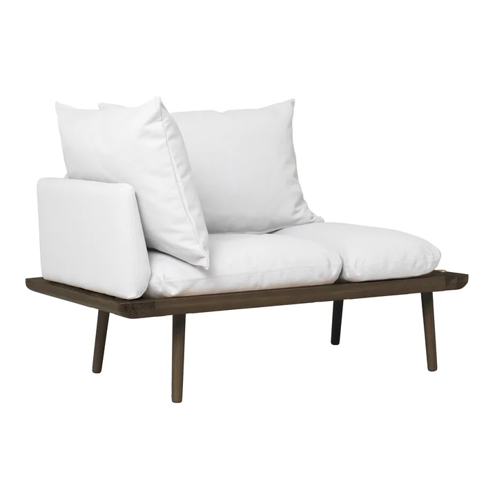 Umage - Lounge Around 1.5 Sitzer, Eiche dunkel / sterling