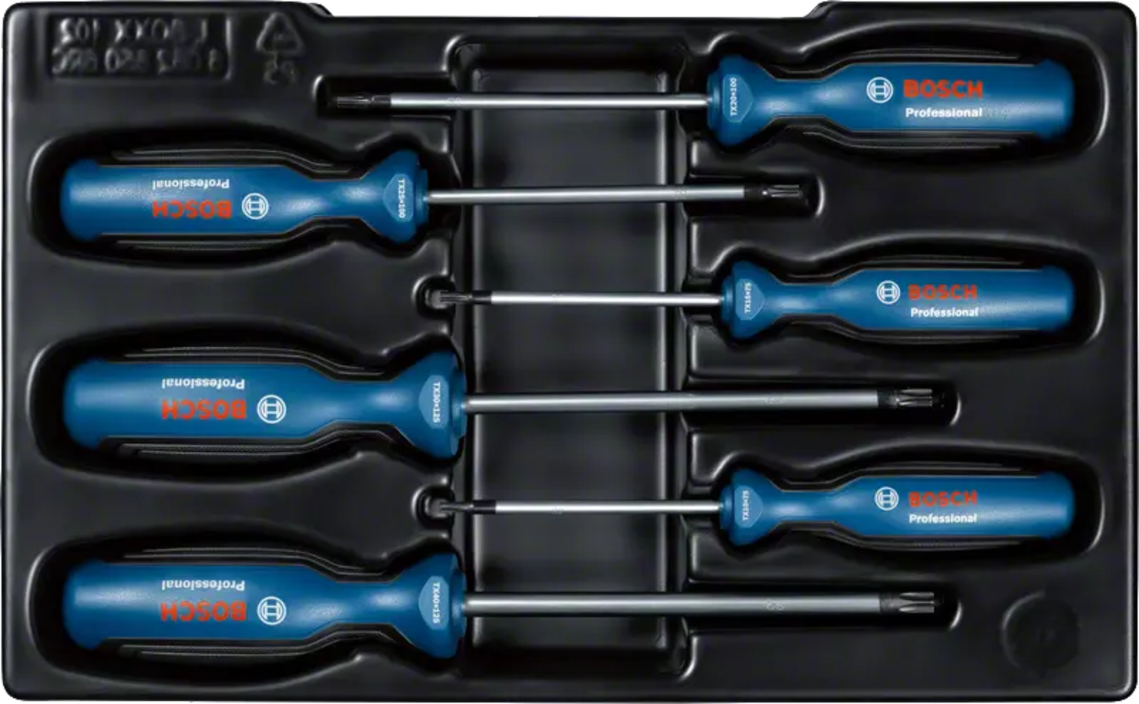 Bosch Professional  Schraubendreher-Set, 6 Teile, TX    Schraubendreher für professionelle Anwendungen
