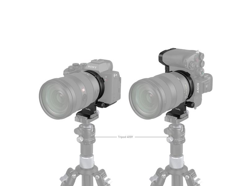 Smallrig Montageplatte Drehbares Horizontal-Vertikal Kit Drehbares Montageplatten-Kit für Sony A7R V / A7 IV / A7S III / A7R IV