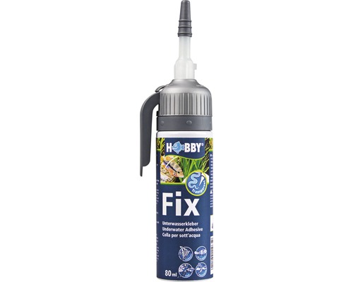 Fix onderwaterlijm HOBBY 80 ml transparant