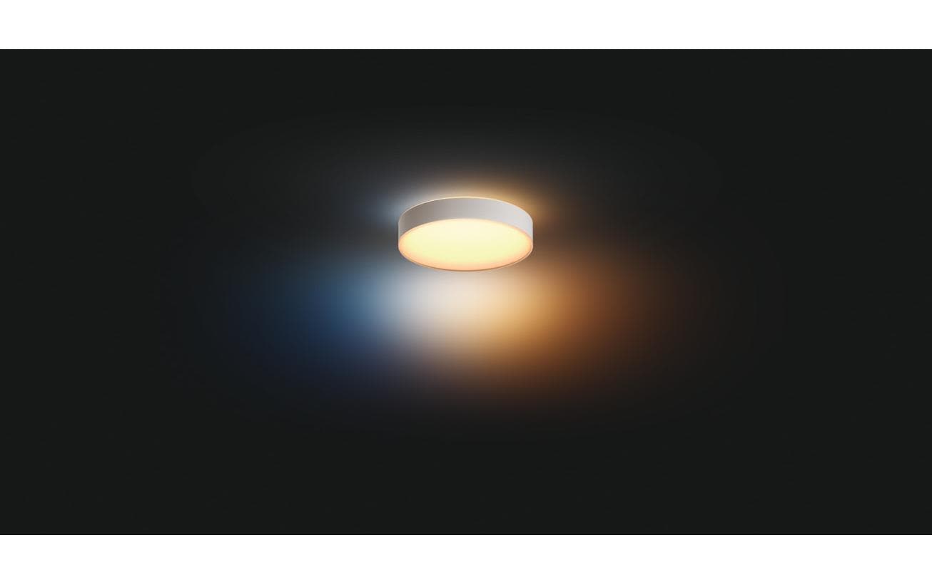 White Amb. Devere Deckenleuchte M weiss 1900 lm + Dimmer<br>Deckenleuchte für Badezimmer
