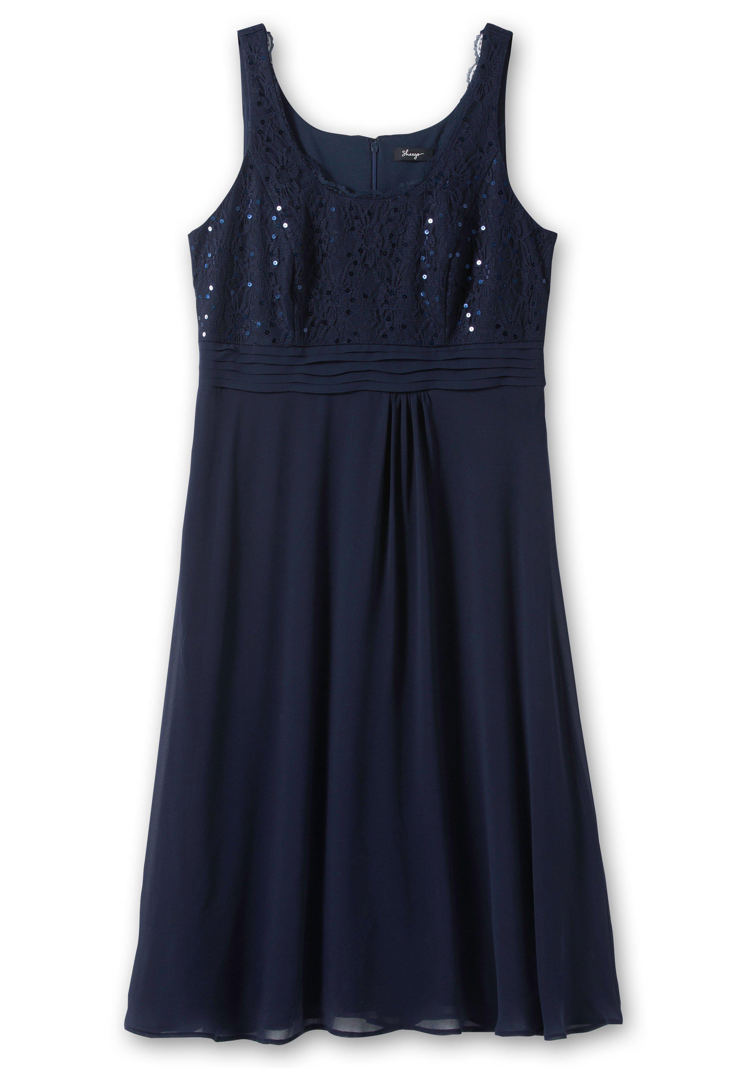Abendkleid mit Spitze