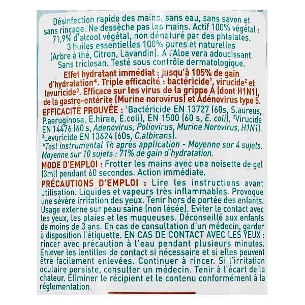 Puressentiel Assainissant Gel Antibactérien aux 3 Huiles Essentielles 975ml