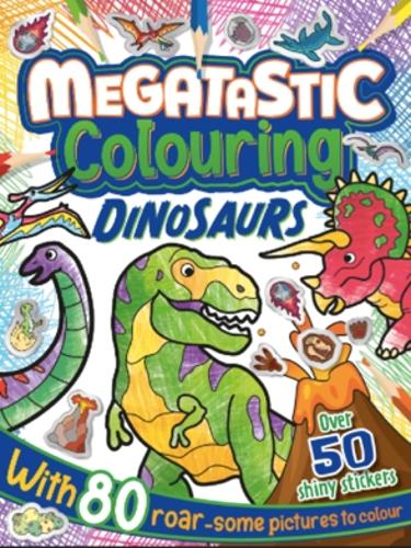 Megatastic Colouring Dinosaurs - Megatastic Colouring (Multiple items, part(s) enclosed)